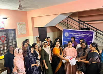 Kerala Textiles & Garments Dealers Welfare Association, YPL Flag Off in Kozhikode international Airport.